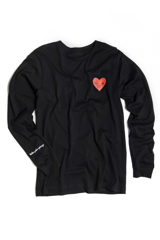 Birba Heart Long Sleeve Tee
